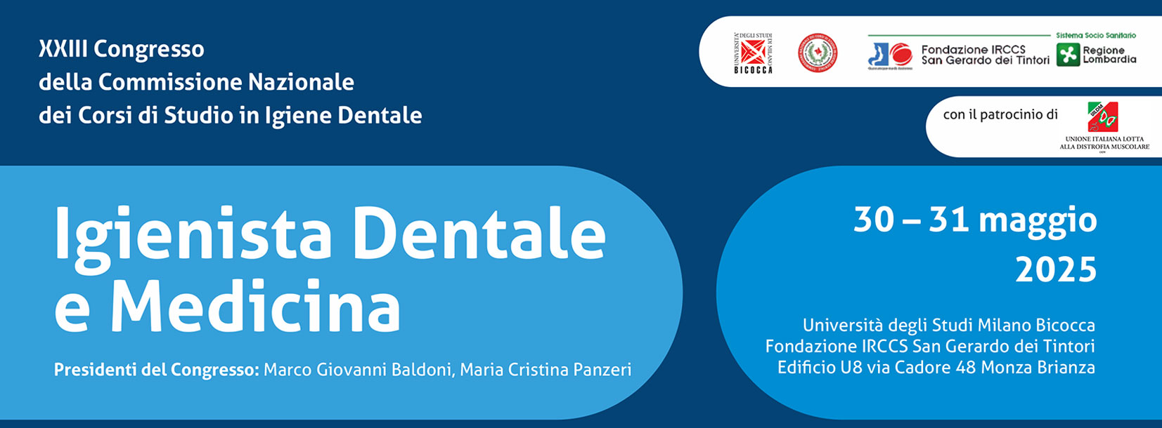 XXIII CONGRESSO NAZIONALE DEI CORSI DI STUDIO IN IGIENE DENTALE